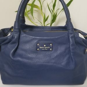 Kate Spade shoulder bag. Navy blue.